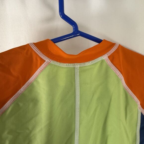 Hanna Andersson Swimsuit Boys 18-24 Months Zip Up Short Sleeve Shorts - Picture 8 of 8